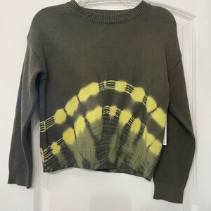 NWT - Treasure & Bond - Olive Sarma Tie Dye Sweater